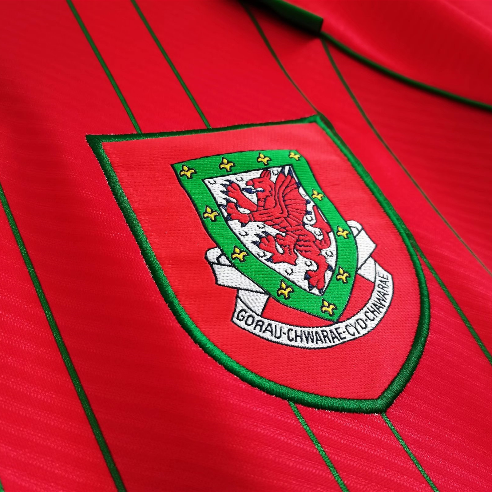 Retro Wales 1994 Home Stadium Jersey - SOCCERDEALSHOP