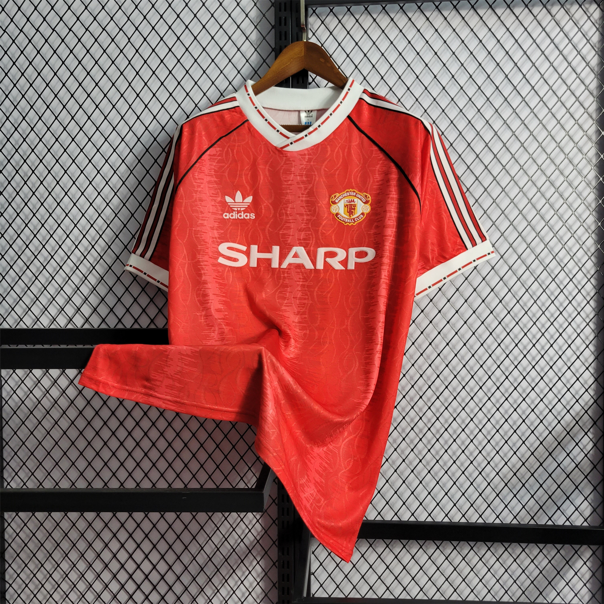 Manchester United Retro 90-92 Home Stadium Jersey - SOCCERDEALSHOP