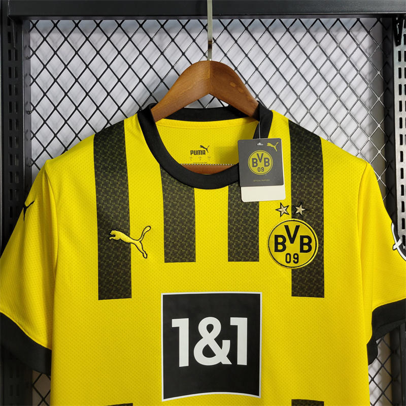 BVB Dortmund 22/23 Home Jersey- Fans Version - SOCCERDEALSHOP