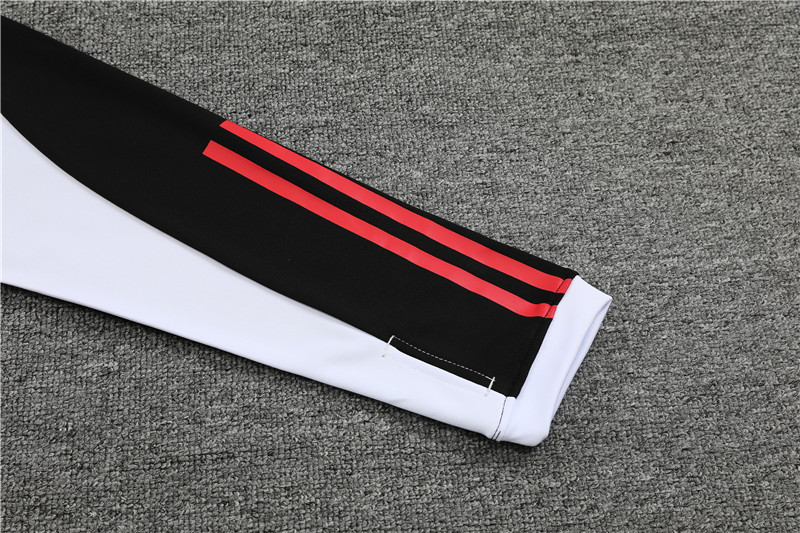 Manchester United 23-24 Kids Long Sleeve Training Set White - SOCCERDEALSHOP