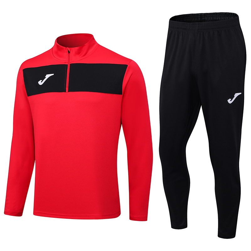 Roma 23-24 Long Sleeve Training Set -Red - SOCCERDEALSHOP