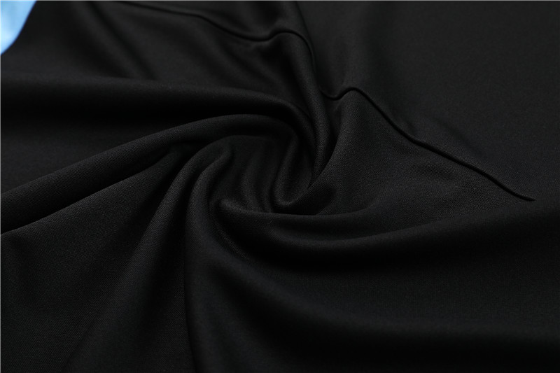 Manchester City 23-24 Kids Long Sleeve Training Set Black - SOCCERDEALSHOP