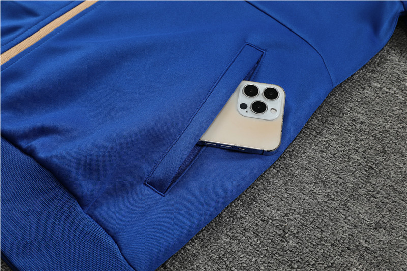 Che 23-24 Jacket Training Tracksuit - Blue - SOCCERDEALSHOP