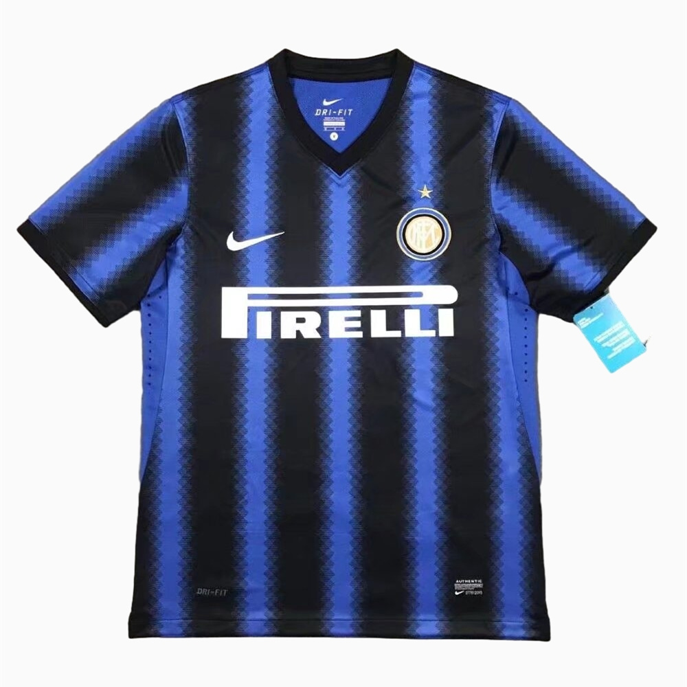 Retro Inter Milan 2010-11 Home Stadium Jersey - SOCCERDEALSHOP