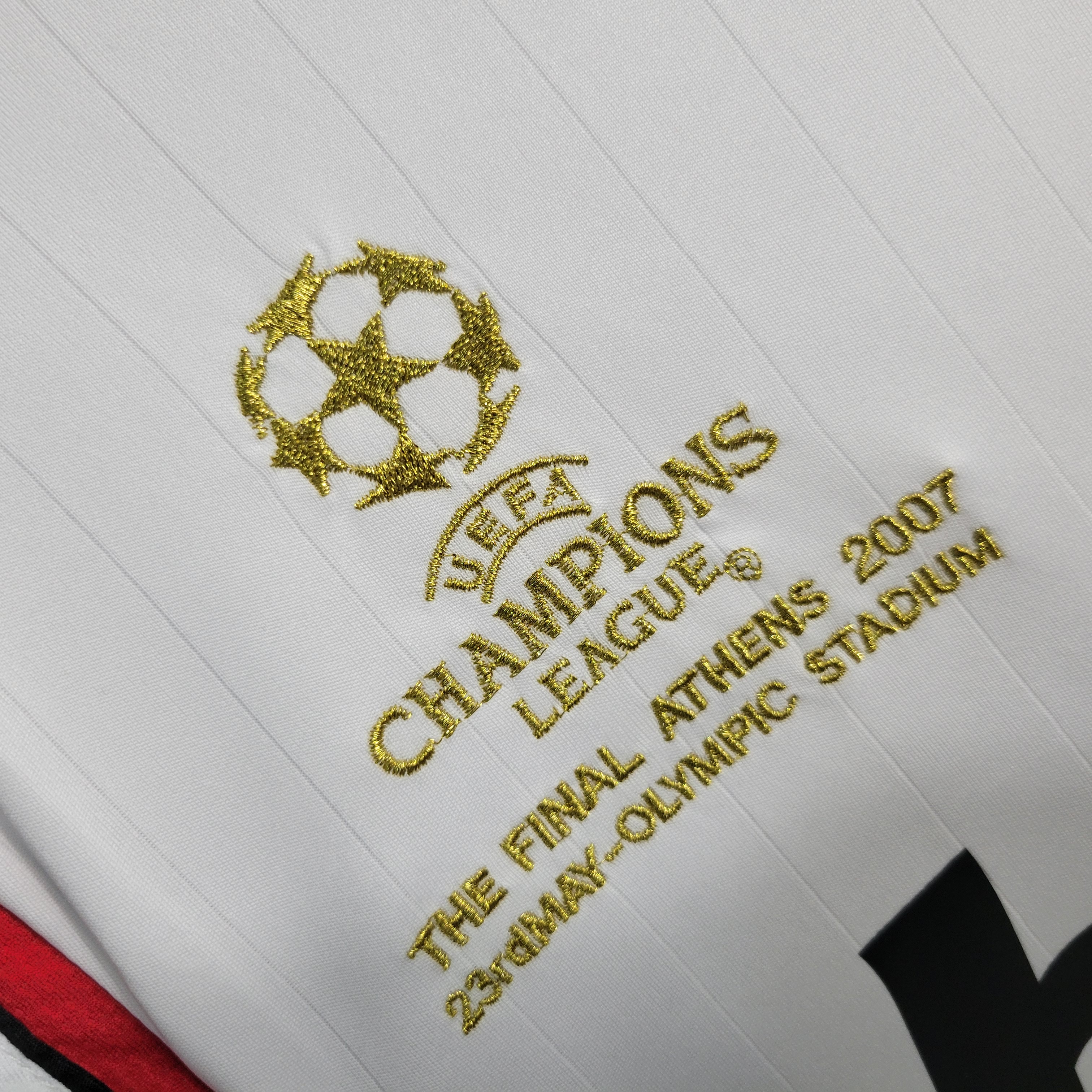 Retro AC Milan 06-07 Away Stadium Long Sleeve Jersey - Champions League Final - SOCCERDEALSHOP
