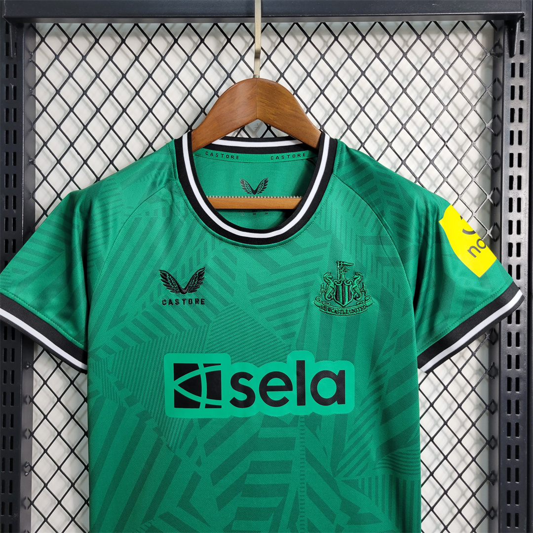 Newcastle United 23-24 Away Kids Kit - SOCCERDEALSHOP
