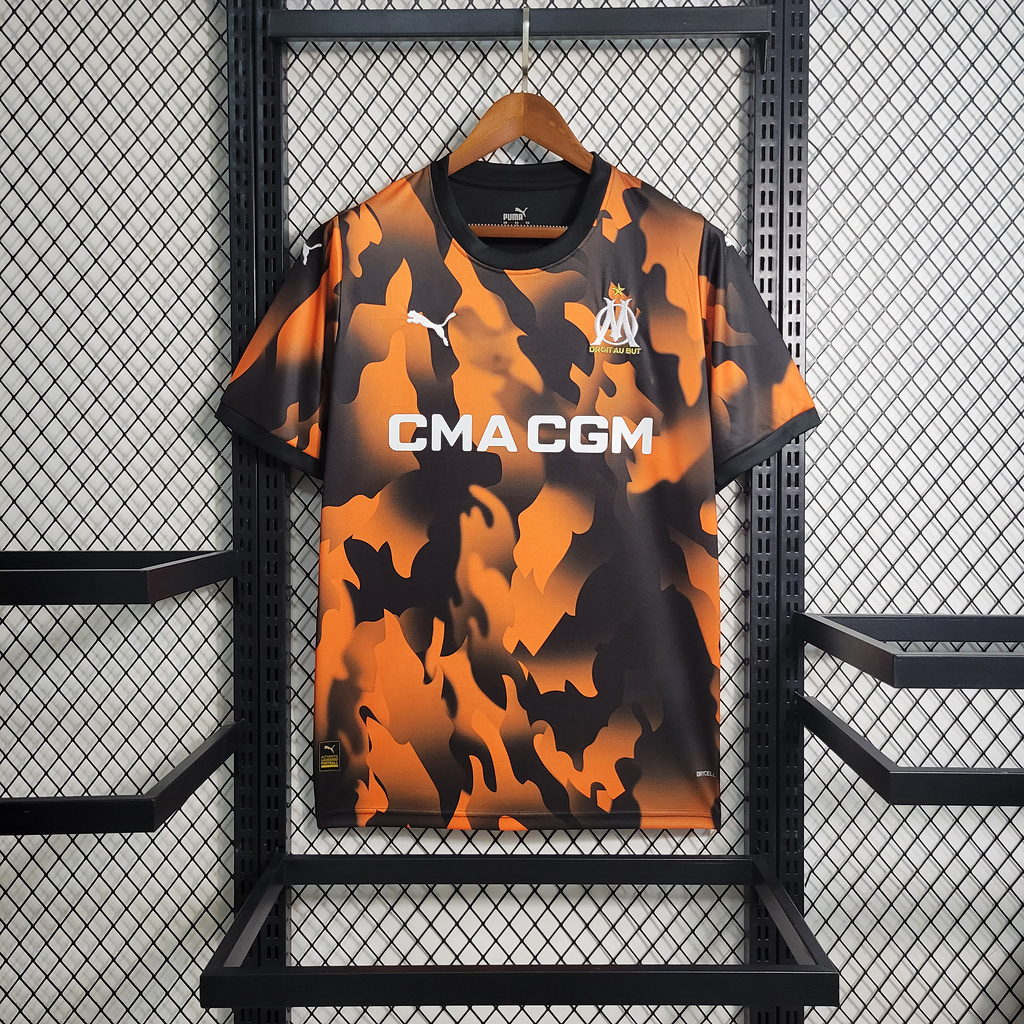 Marseille 23-24 Third Jersey - Fans Version - SOCCERDEALSHOP