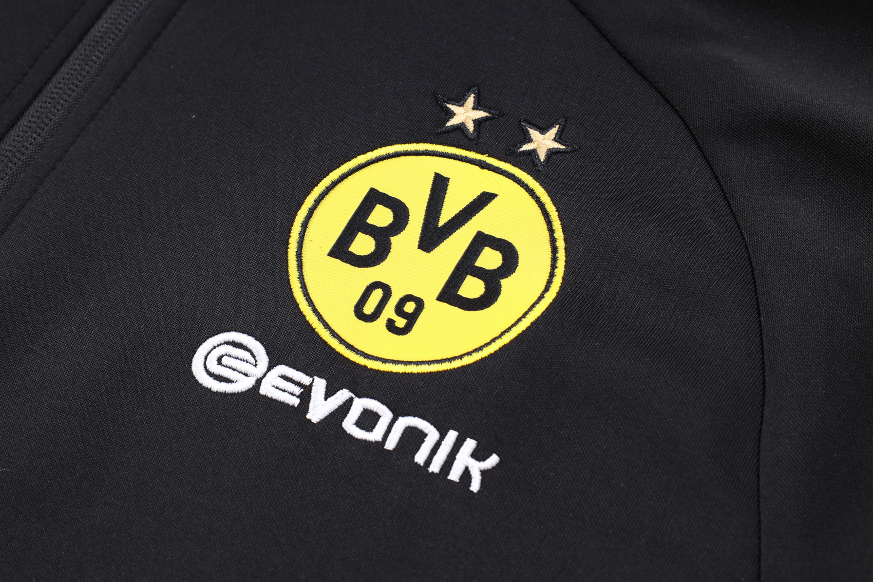 Dortmund 23-24 Jacket Training Tracksuit - Black - SOCCERDEALSHOP