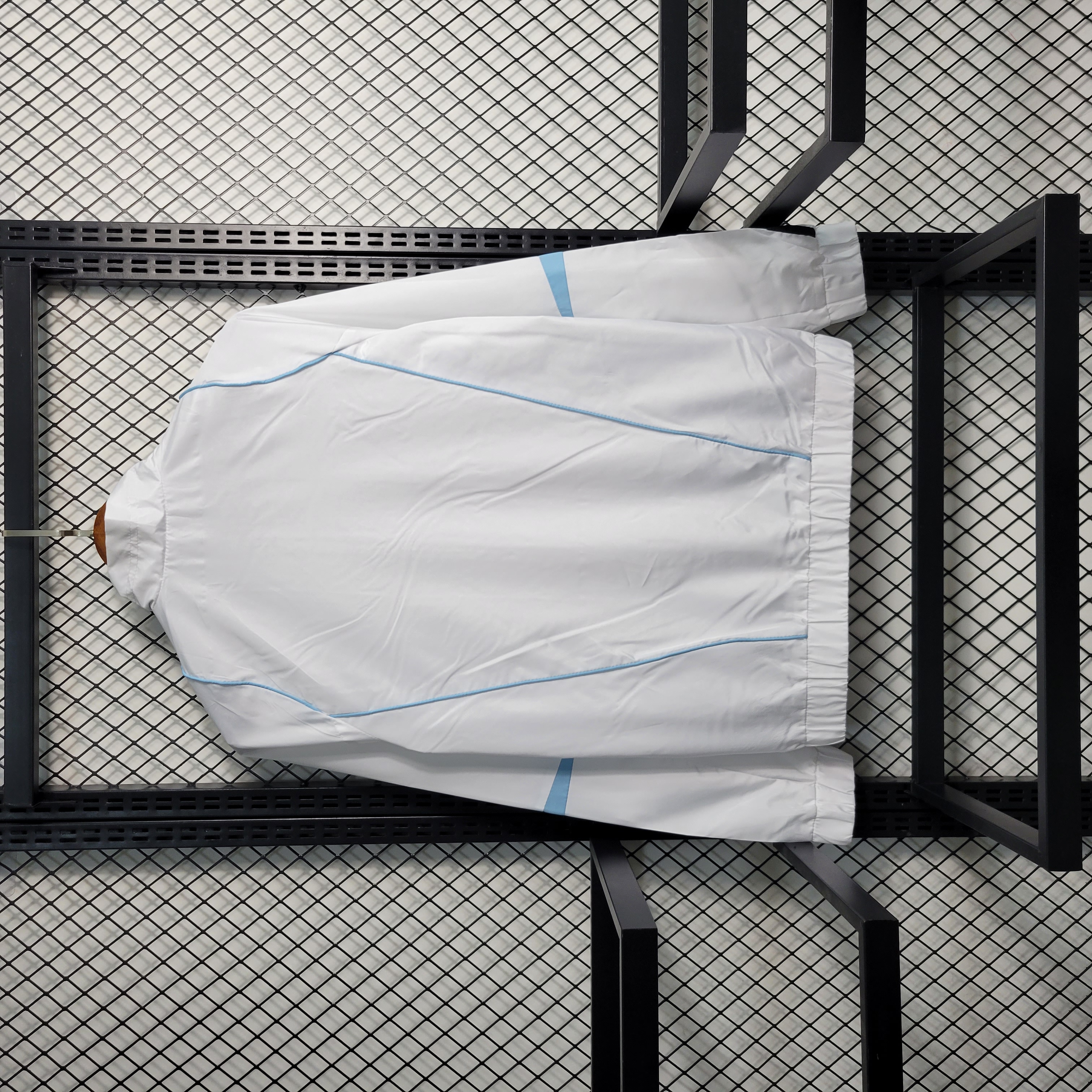 23-24 Manchester United White Windbreaker S-XXL - SOCCERDEALSHOP