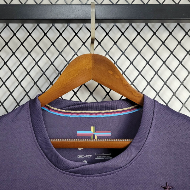 England 2024 Away Stadium Long Sleeve Jersey - Fans Version - SOCCERDEALSHOP