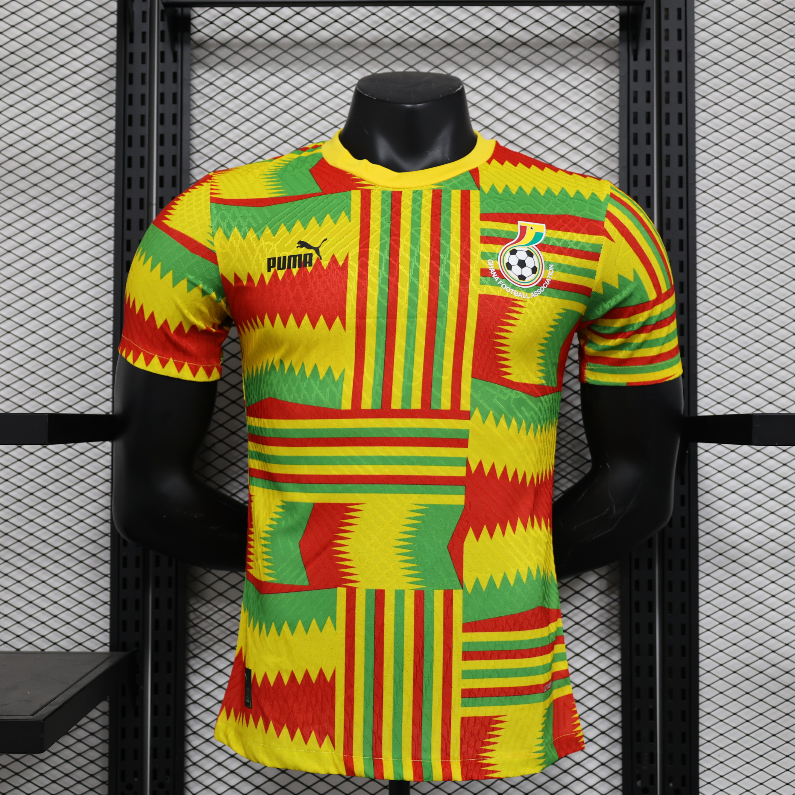 Ghana 23-24 Yellow Jersey - Player Version - SOCCERDEALSHOP