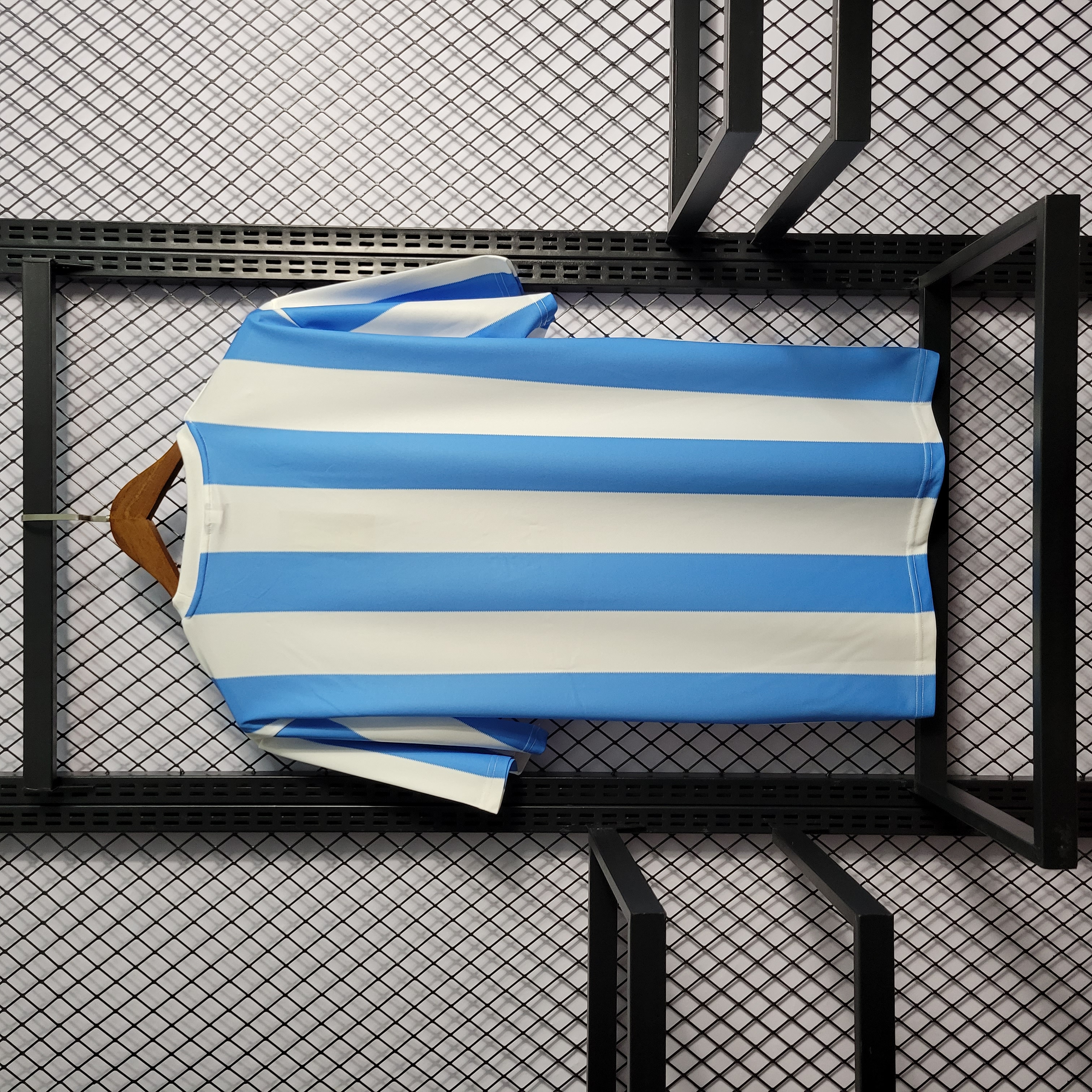 Retro Argentina 1986 Home Stadium Jersey - SOCCERDEALSHOP