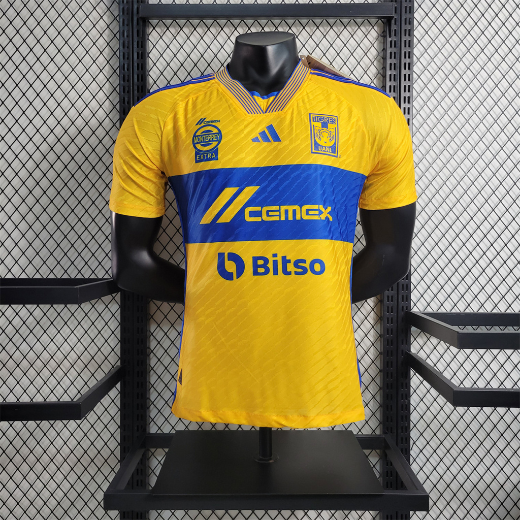 Tigres UANL 23-24 Home Stadium Jersey - Player Version - SOCCERDEALSHOP