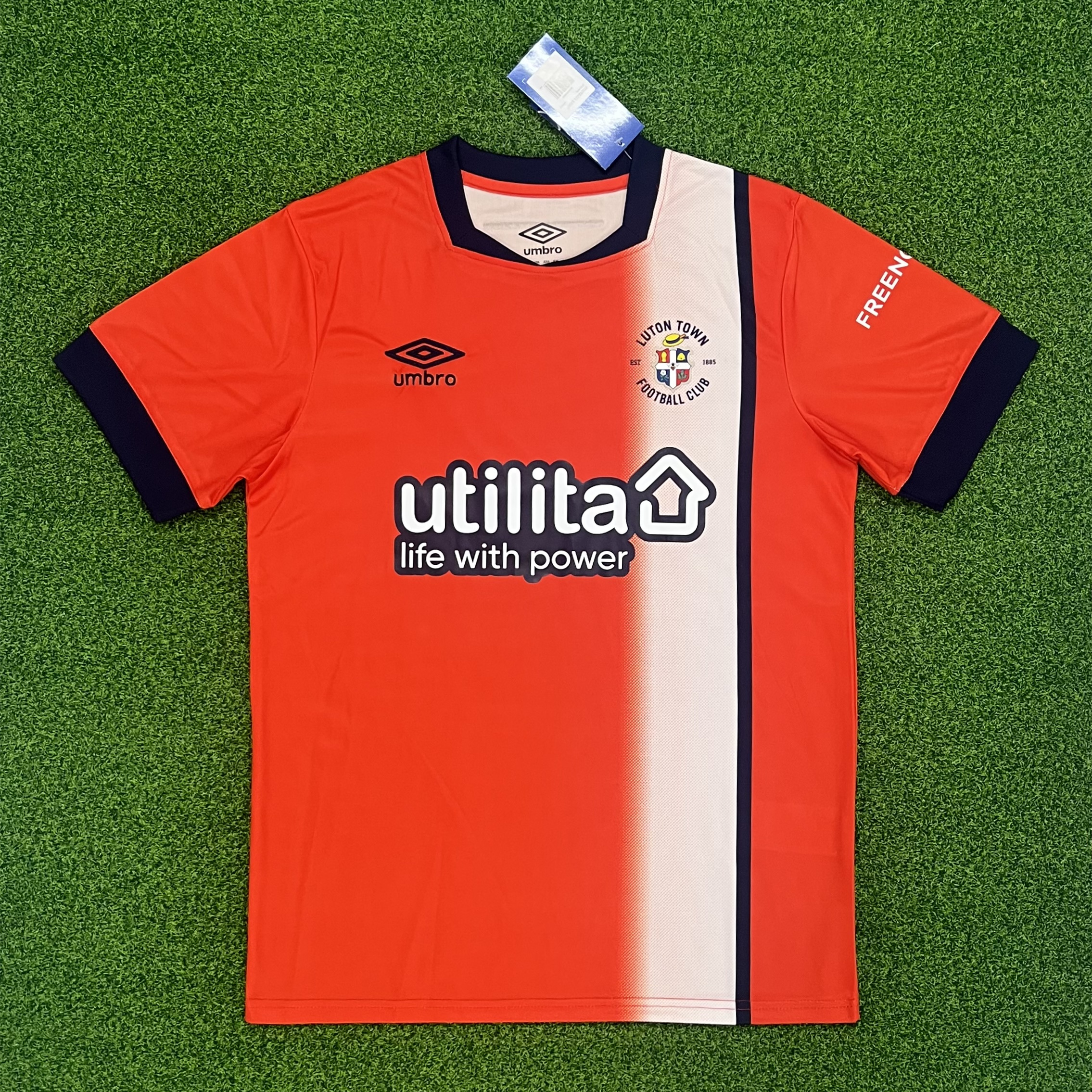 Luton Town 23-24 Home Stadium Jersey - Fans Version - SOCCERDEALSHOP