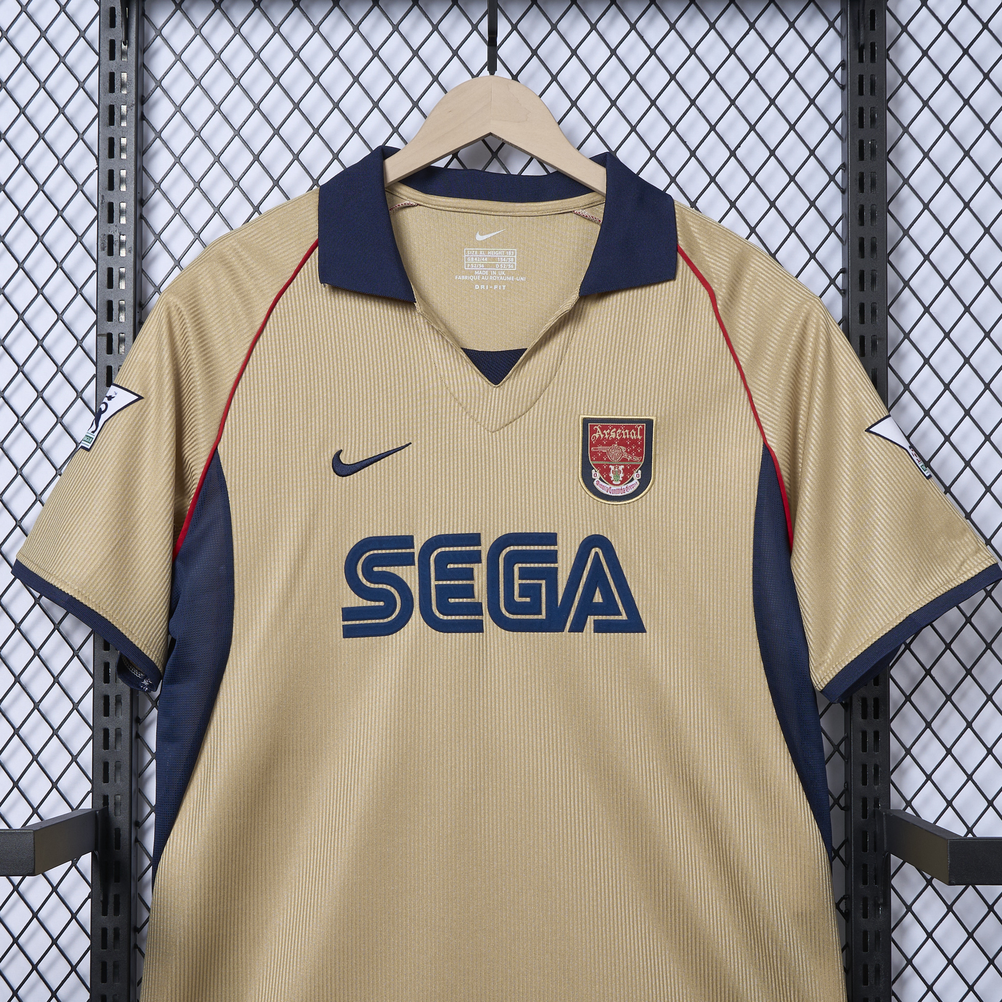 Retro Arsenal 2001-02 Away Stadium Jersey - SOCCERDEALSHOP