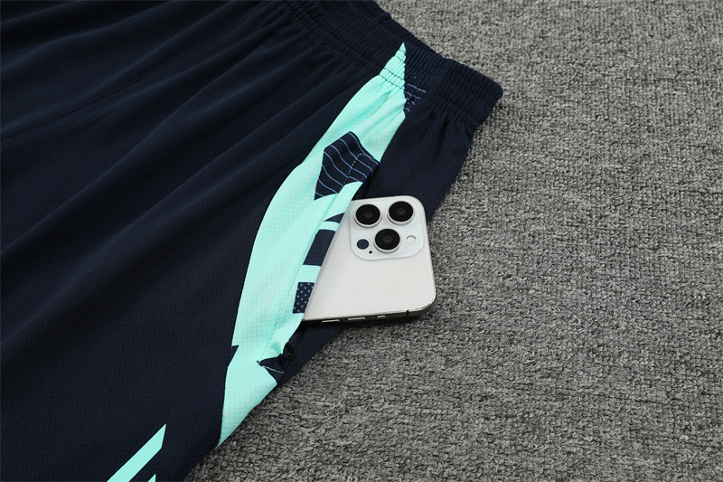 Real Madrid 24-25 Short-Sleeve Training Set - Light Green - SOCCERDEALSHOP