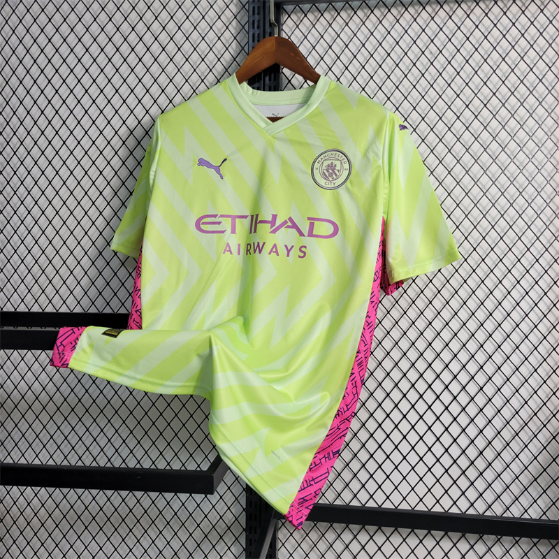 Manchester City 23/24 Goalkeeper Jersey - Fans Version - SOCCERDEALSHOP