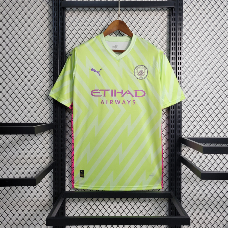 Manchester City 23/24 Goalkeeper Jersey - Fans Version - SOCCERDEALSHOP