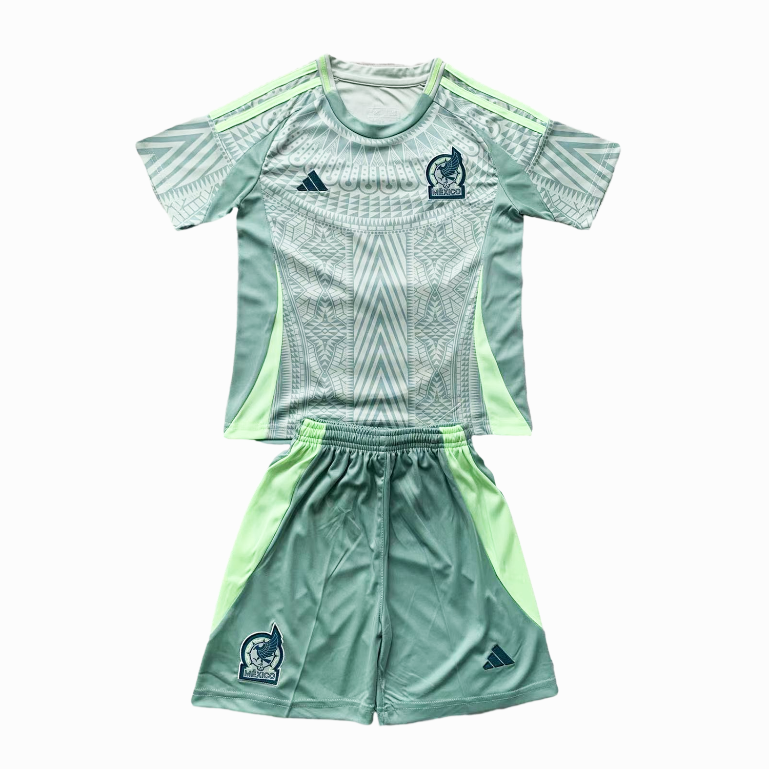 Mexico 2024 Away Goalkeeper Kids Kit - SOCCERDEALSHOP