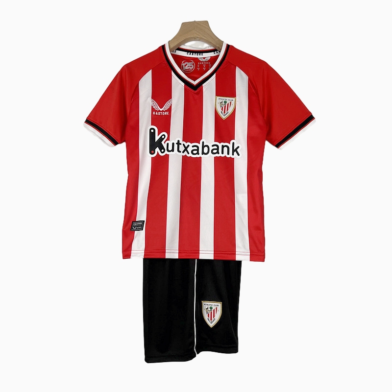 Athletic Bilbao 23-24 Home Stadium Kids Kit - SOCCERDEALSHOP