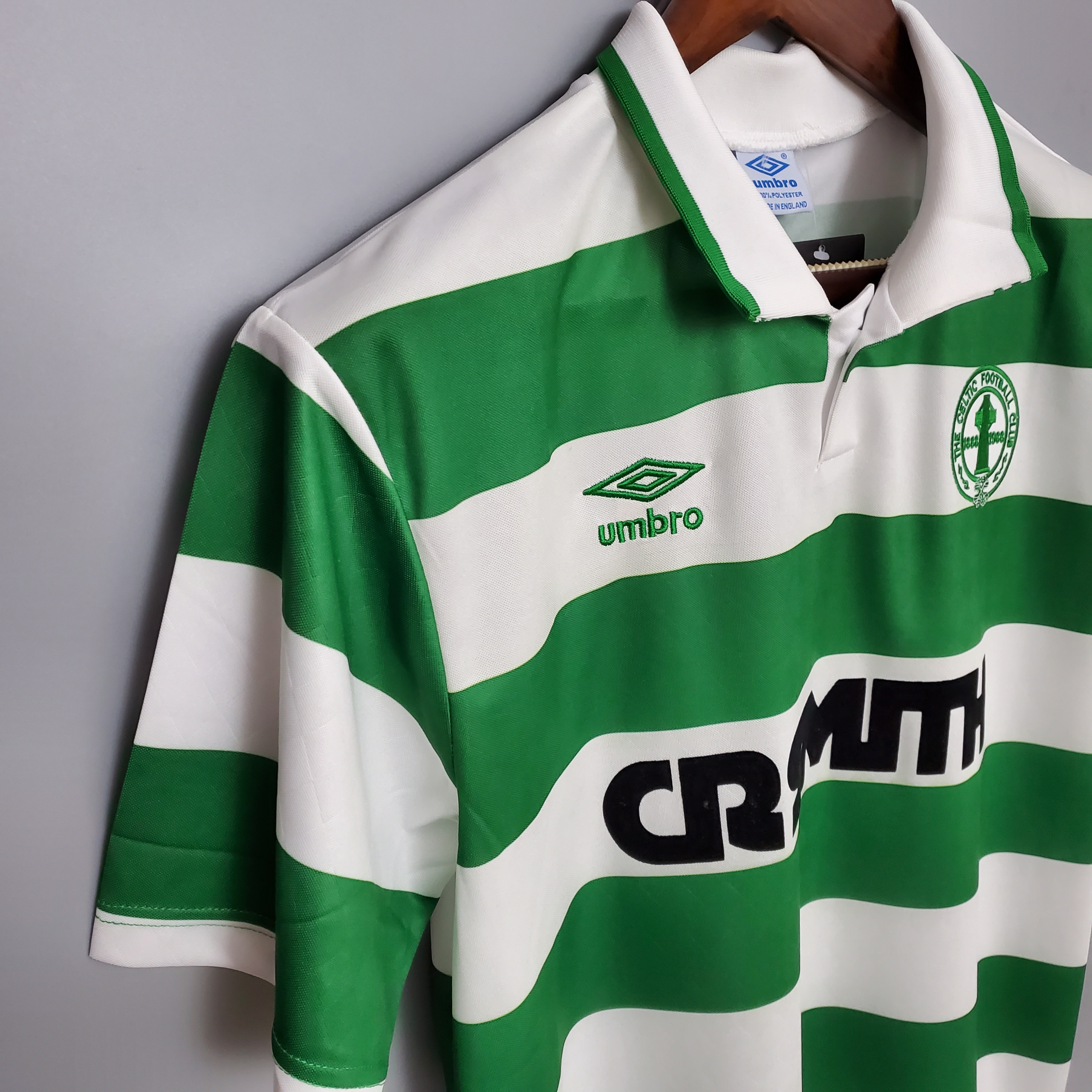 Retro Celtic 1989-91 Home Stadium Jersey - SOCCERDEALSHOP