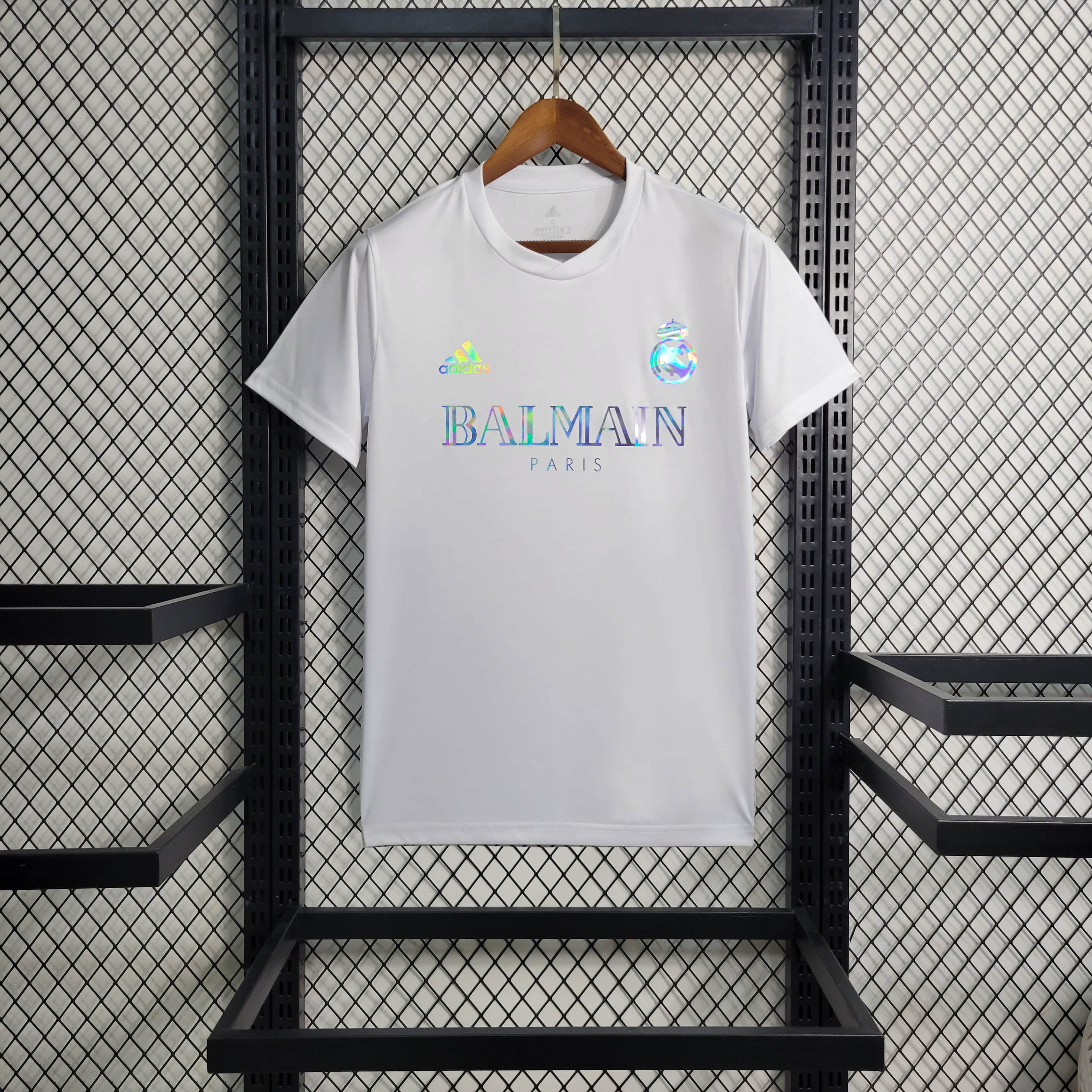 Real Madrid x B.A.L.M.A.I.N 23-24 Special Edition Jersey White - Fans Version - SOCCERDEALSHOP