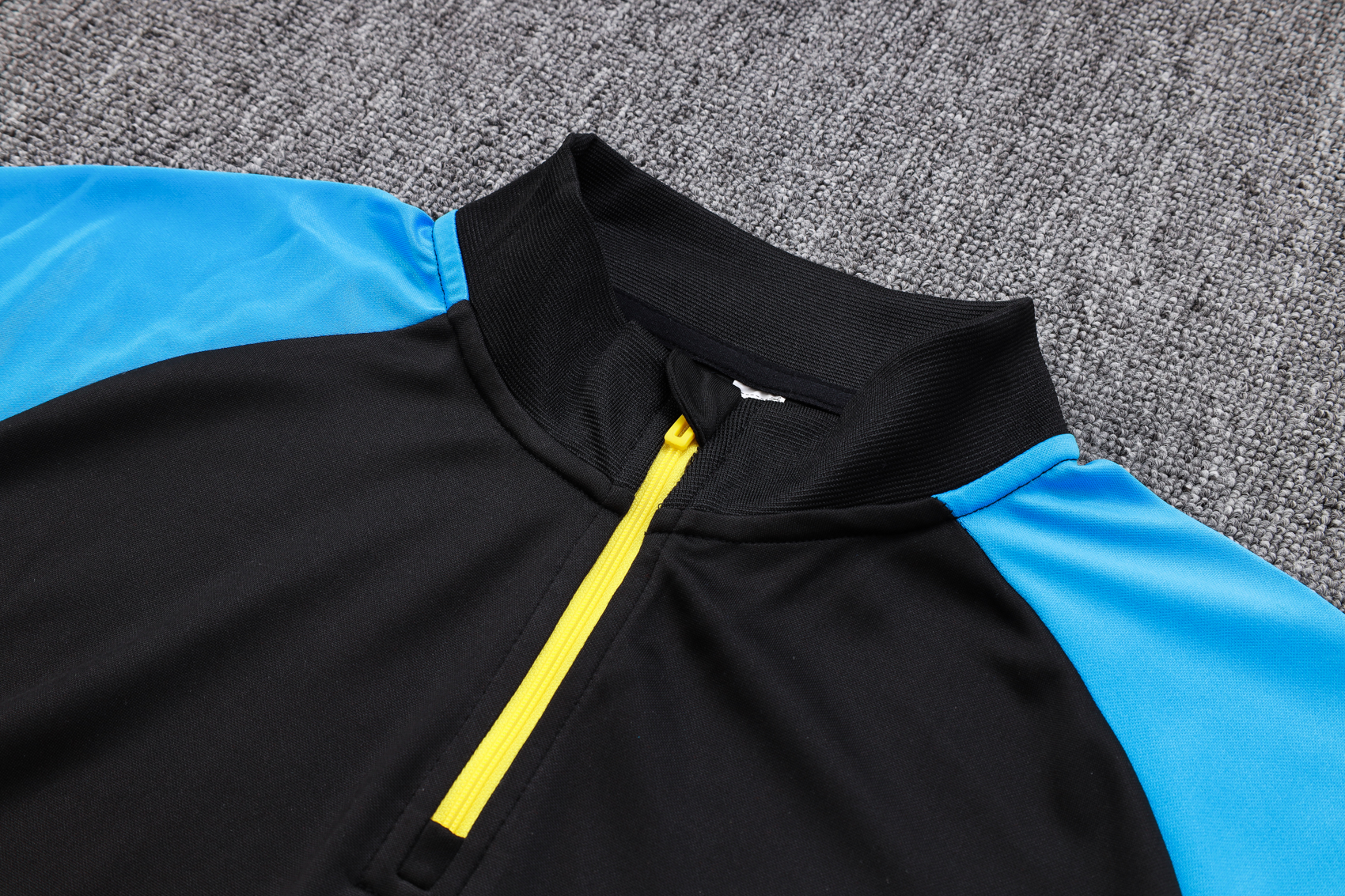 Bayern Munich 23-24 Long Sleeve Training Set -Black and Blue - SOCCERDEALSHOP