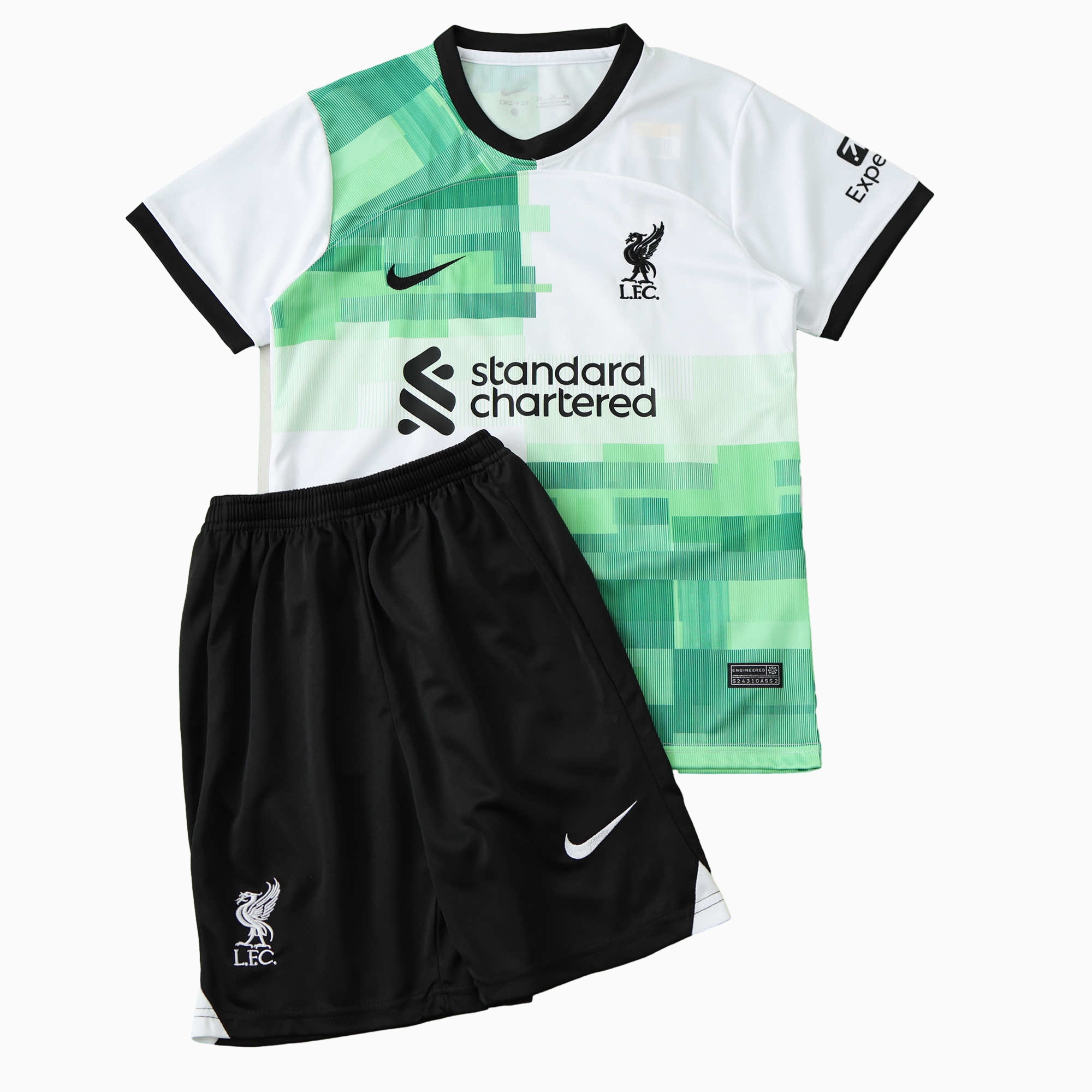 Liver.pool 23-24 Away Stadium Kids Kit - SOCCERDEALSHOP