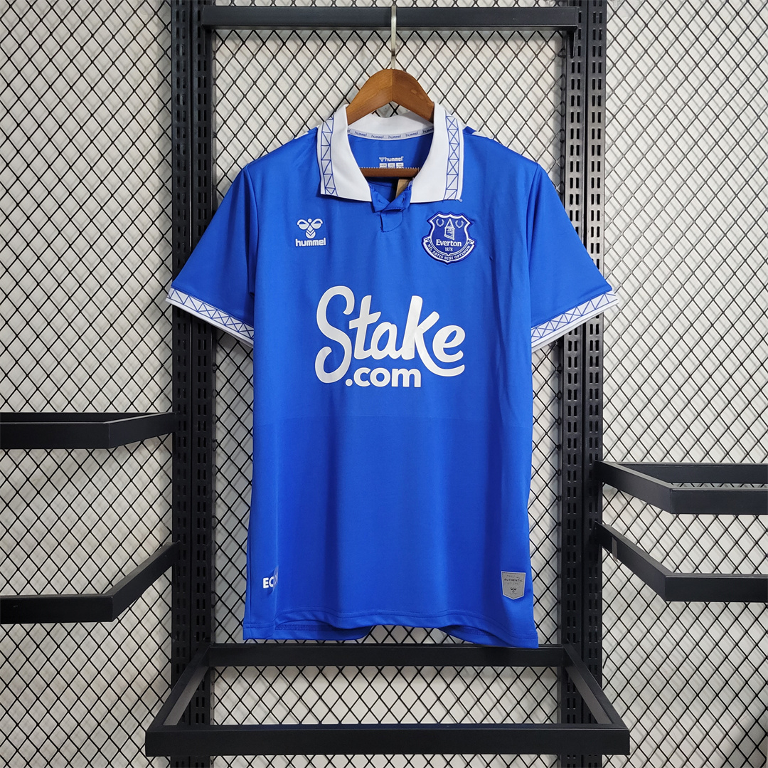 Everton 23-24 Home Stadium Jersey - Fans Version - SOCCERDEALSHOP