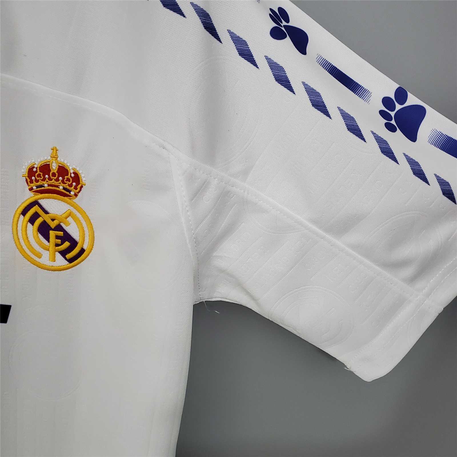 Real Madrid Retro 96-97 Home Stadium Jersey - SOCCERDEALSHOP