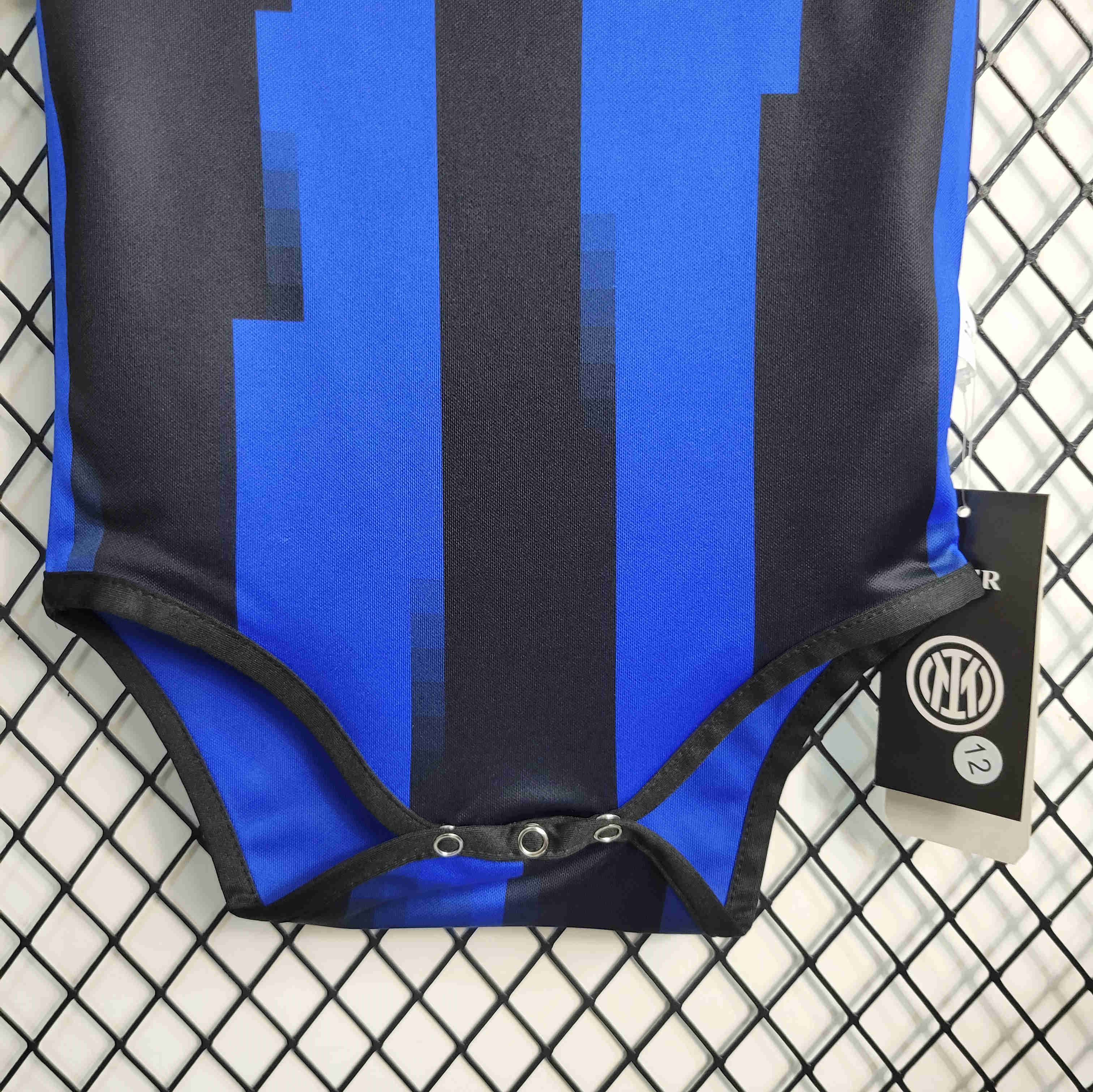 23-24 Inter Milan Home Baby Crawling Suit - SOCCERDEALSHOP