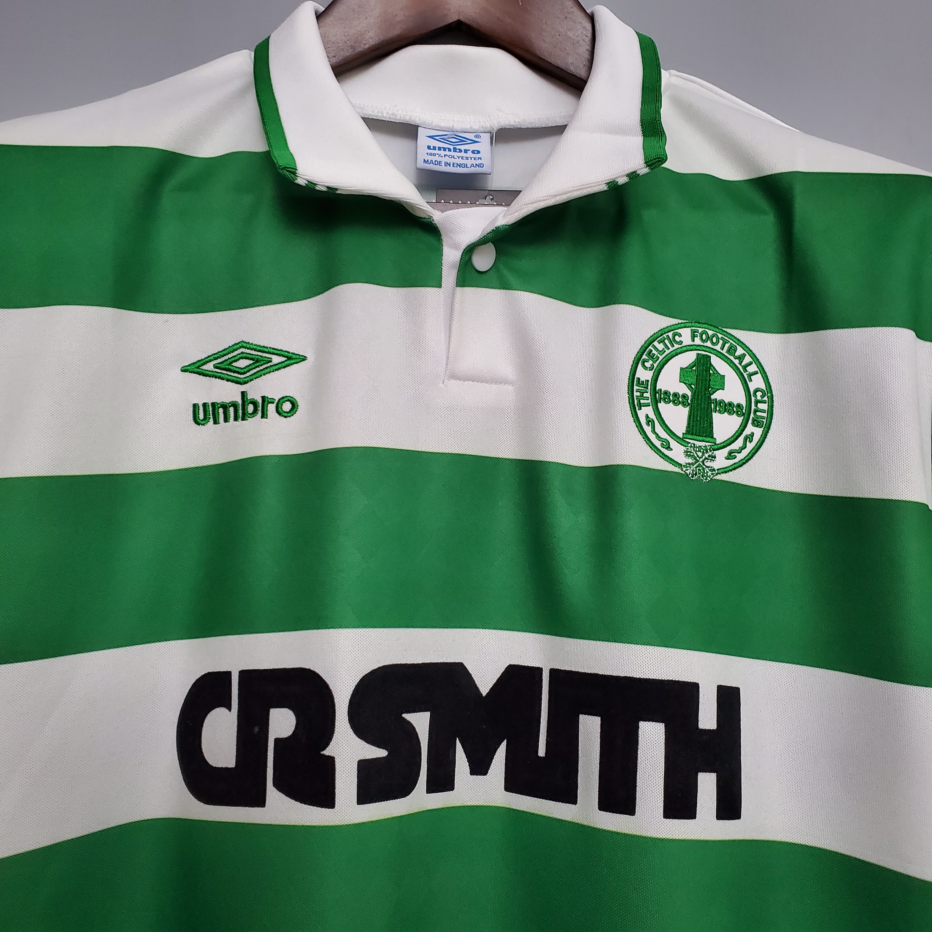 Retro Celtic 1989-91 Home Stadium Jersey - SOCCERDEALSHOP