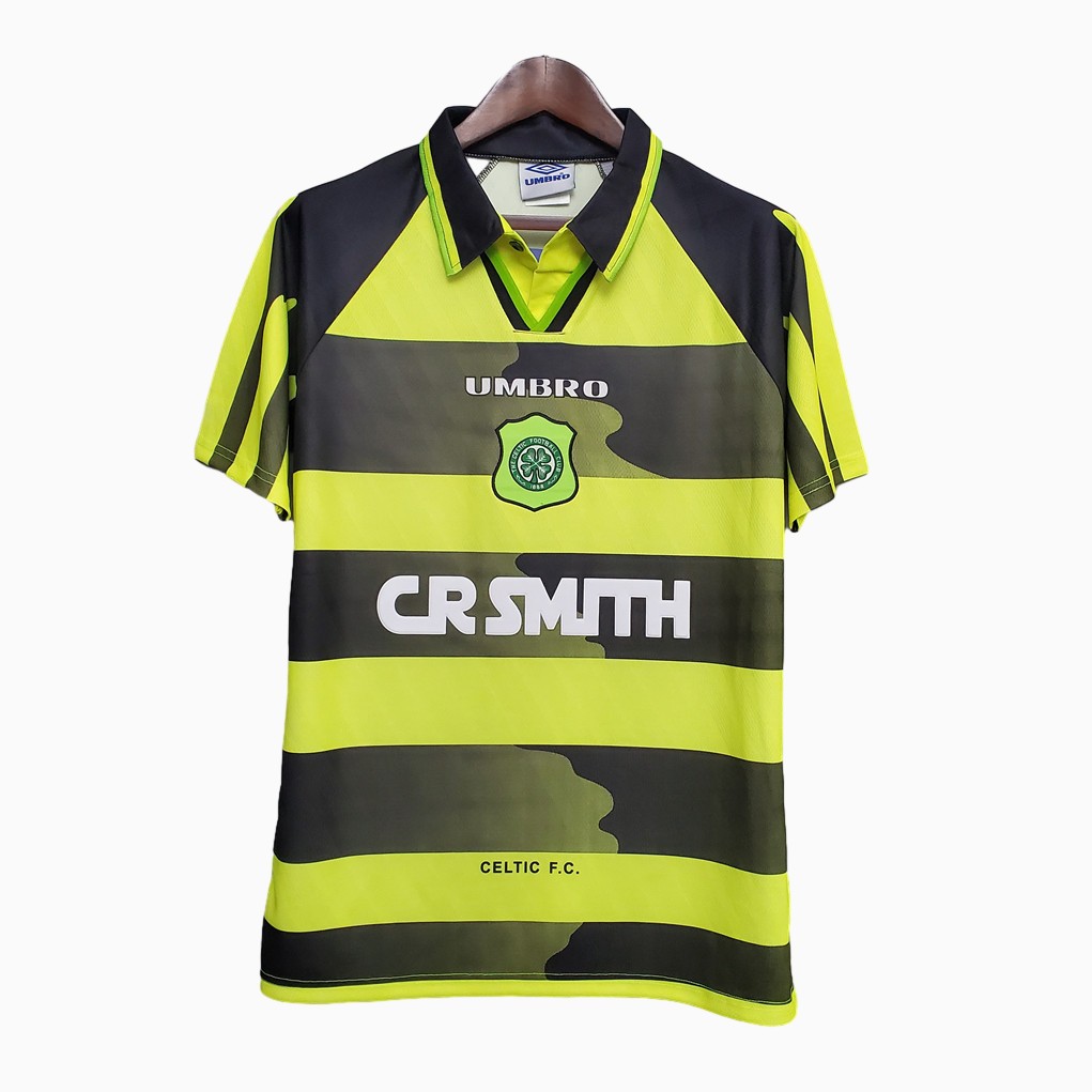 Retro Celtic 1996-97 Away Stadium Jersey - SOCCERDEALSHOP