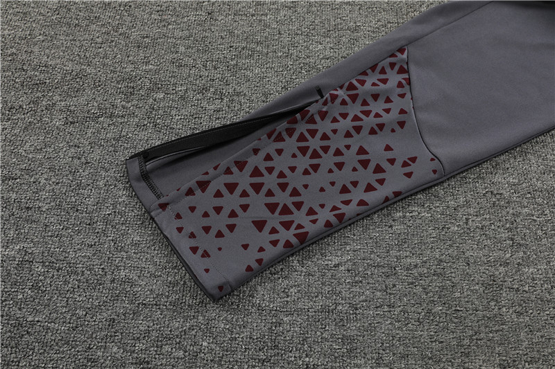 Manchester City 23-24 Long Sleeve Training Set -Dark Grey - SOCCERDEALSHOP