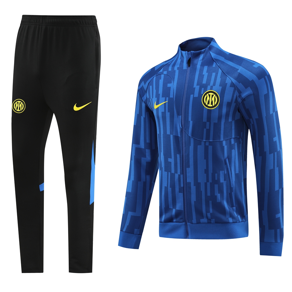 Inter Milan 23-24 Jacket Training Tracksuit - Blue - SOCCERDEALSHOP