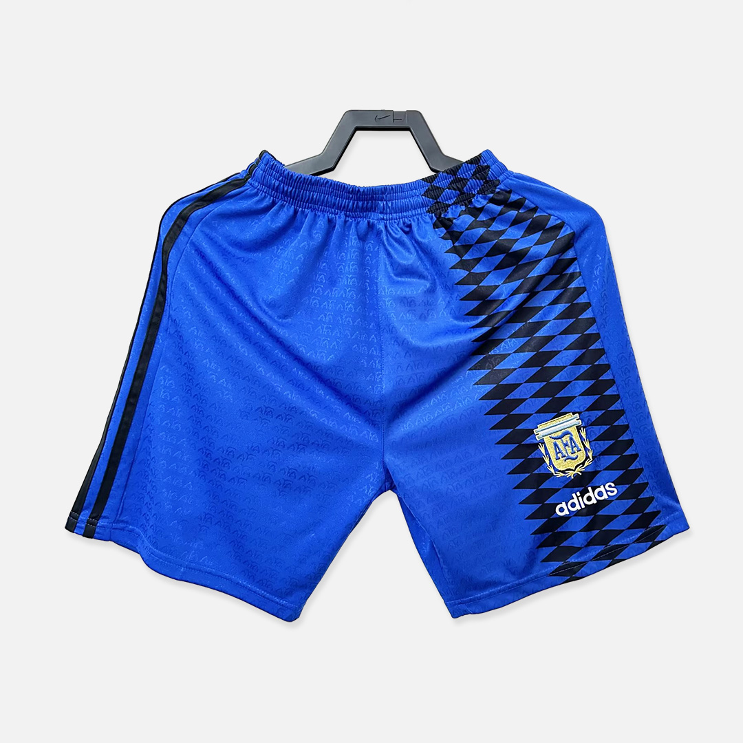 Retro Argentina 1994 Away Stadium Shorts - SOCCERDEALSHOP