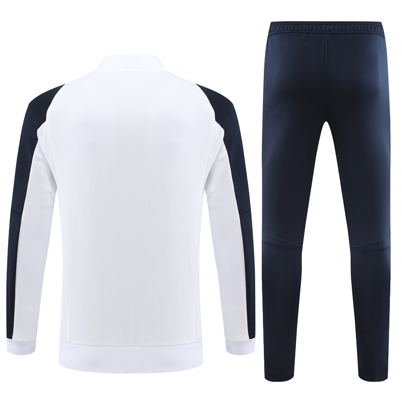 Real Madrid 23-24 Jacket Training Tracksuit - White - SOCCERDEALSHOP
