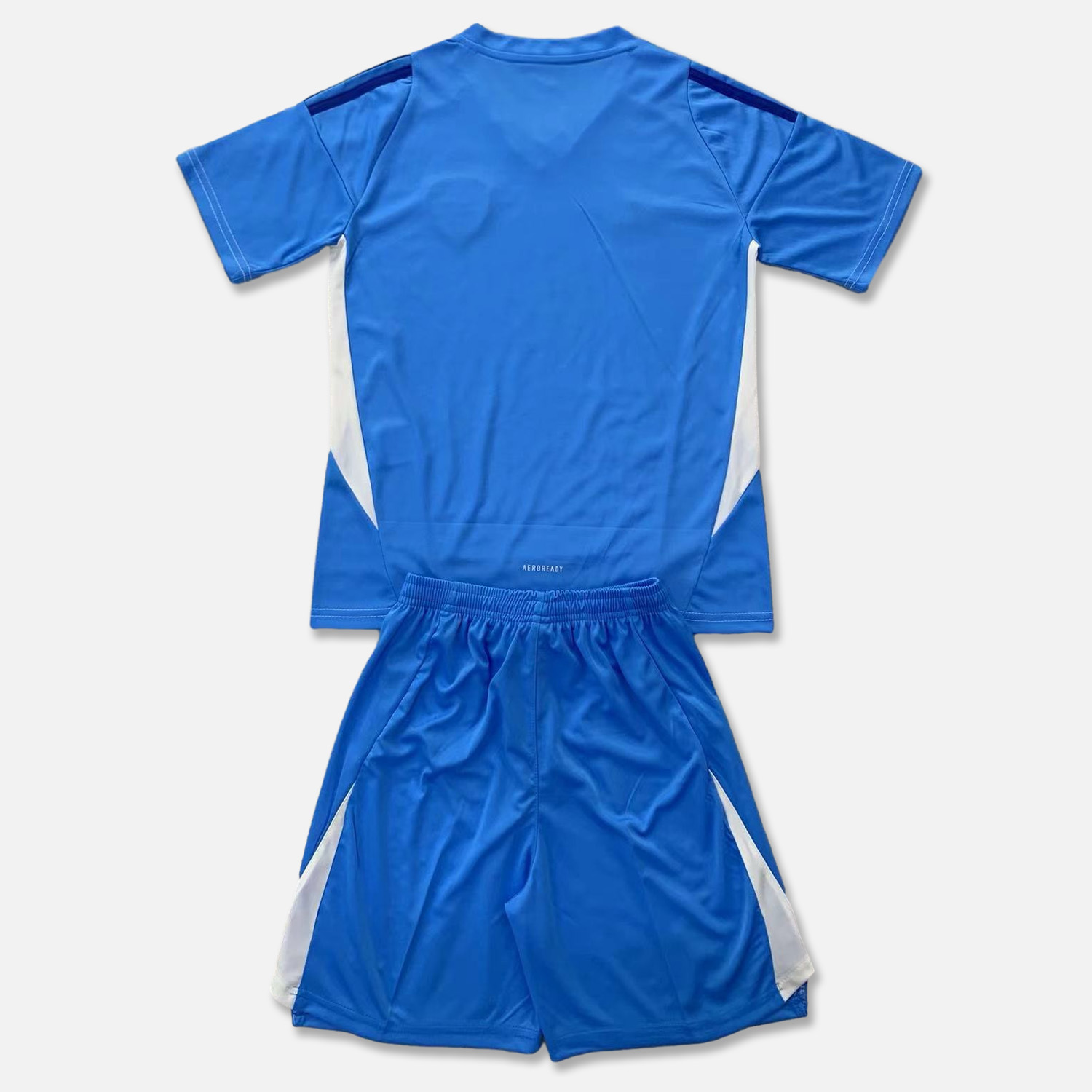 Leeds United 24-25 Lake Blue Goalkeeper Kids Kit - SOCCERDEALSHOP