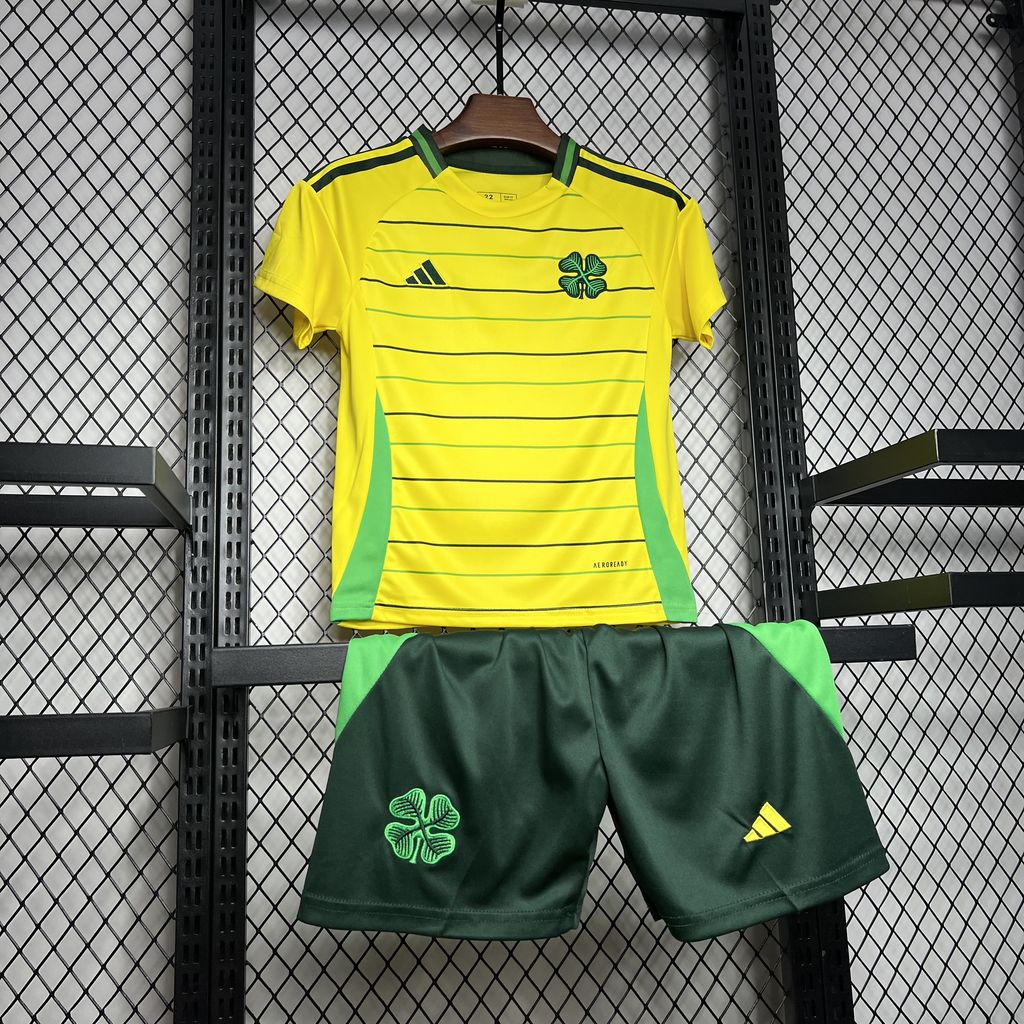 Celtic 24-25 Away Kids Kit - SOCCERDEALSHOP