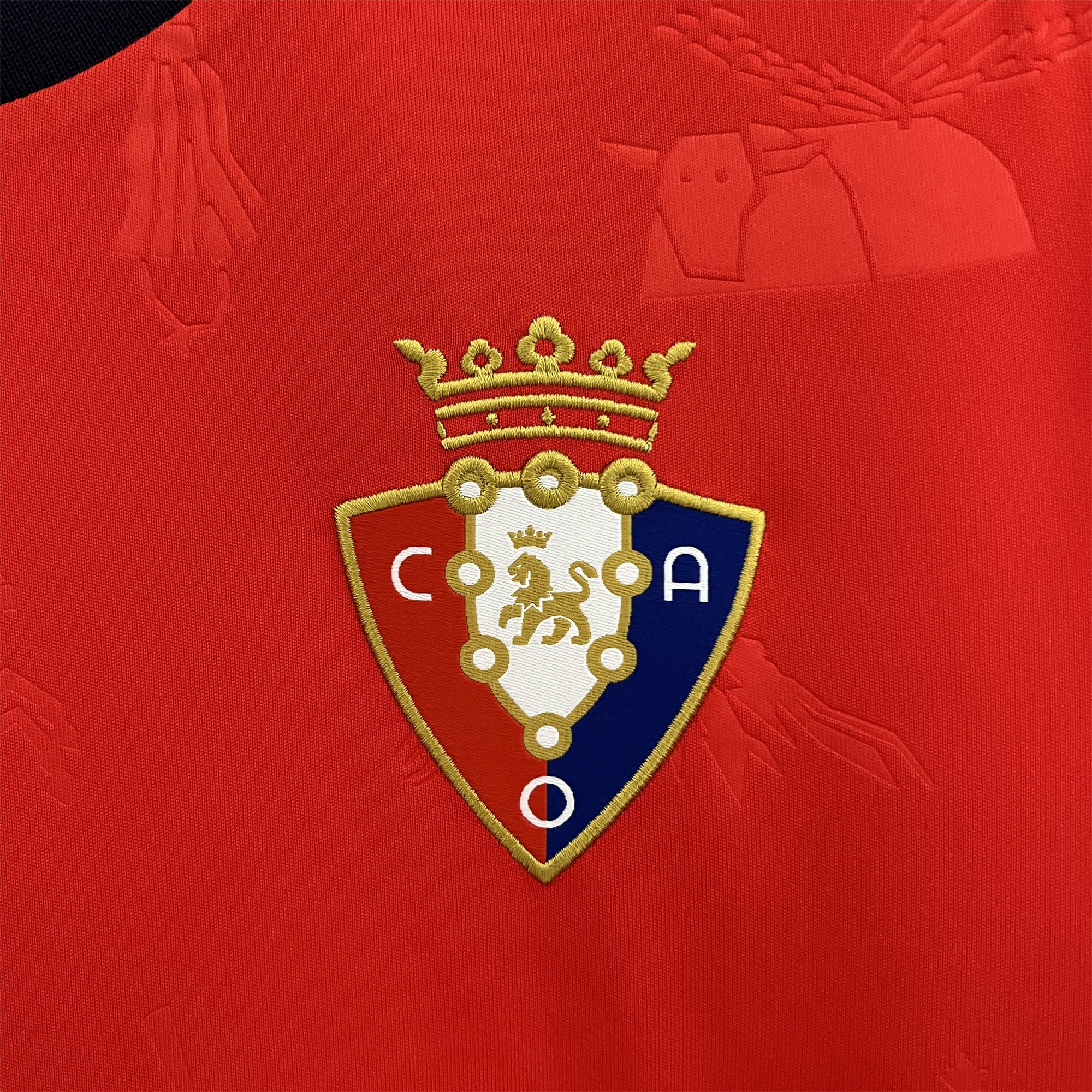 Osasuna 24-25 Home Stadium Jersey - Fans Version - SOCCERDEALSHOP