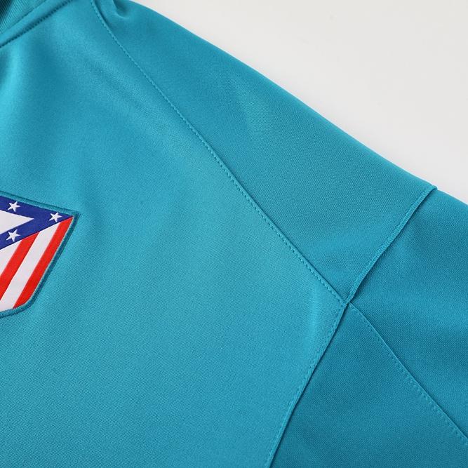 Atletico Madrid 24-25 Jacket Training Tracksuit - Lake Blue - SOCCERDEALSHOP