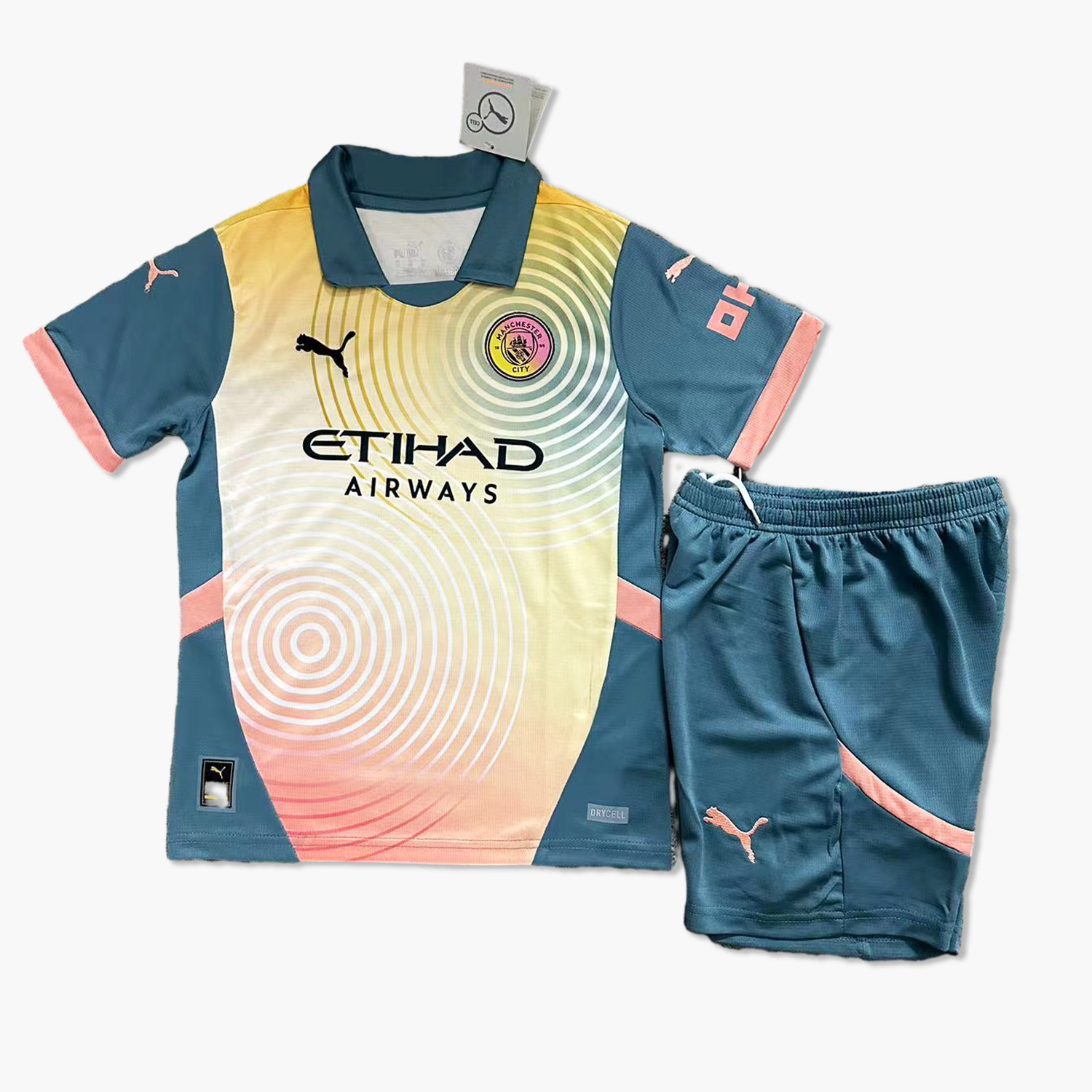 Manchester City 24-25 Fourth Kids Kit - SOCCERDEALSHOP