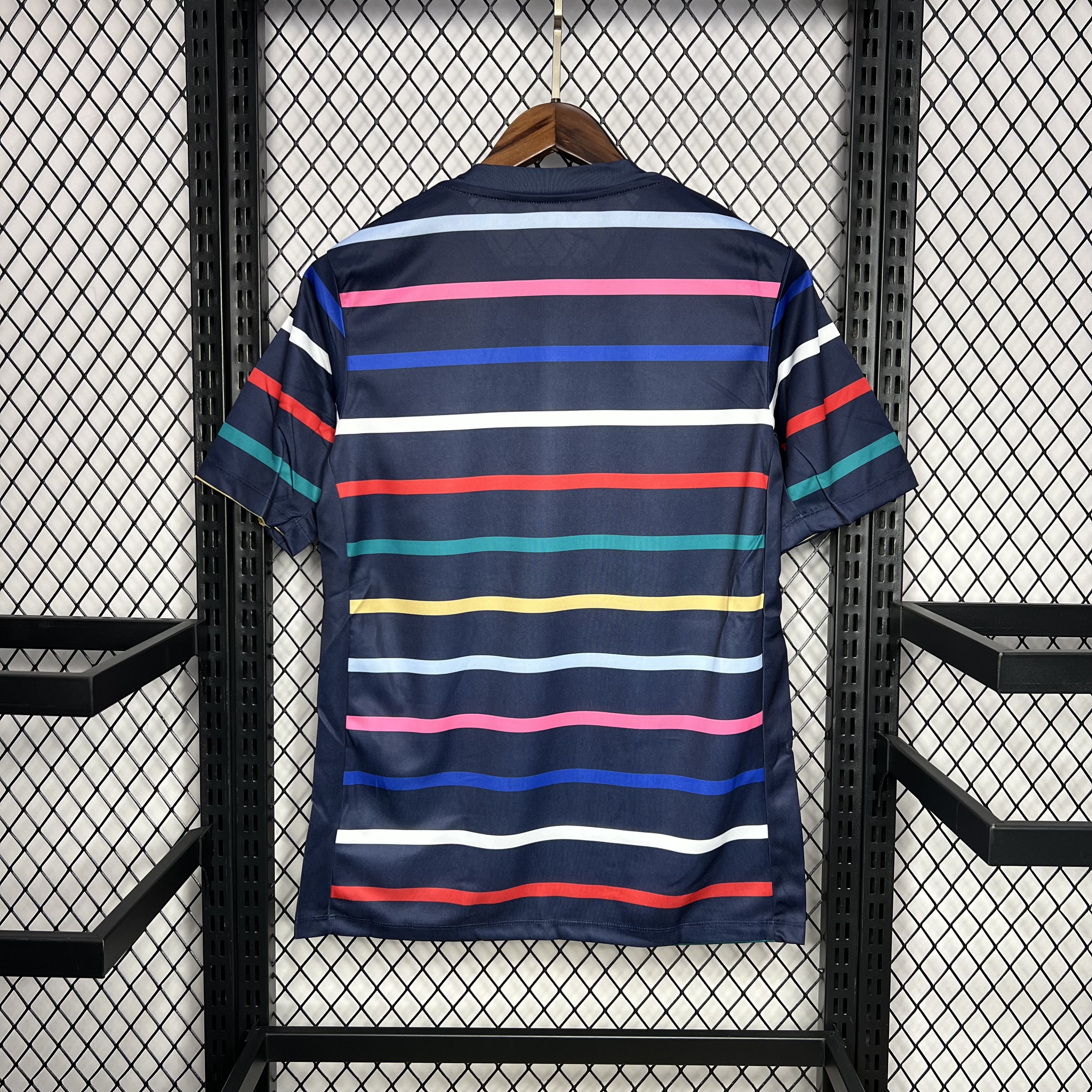 France 24-25 Pre-match Training Jersey - Fans Version - SOCCERDEALSHOP