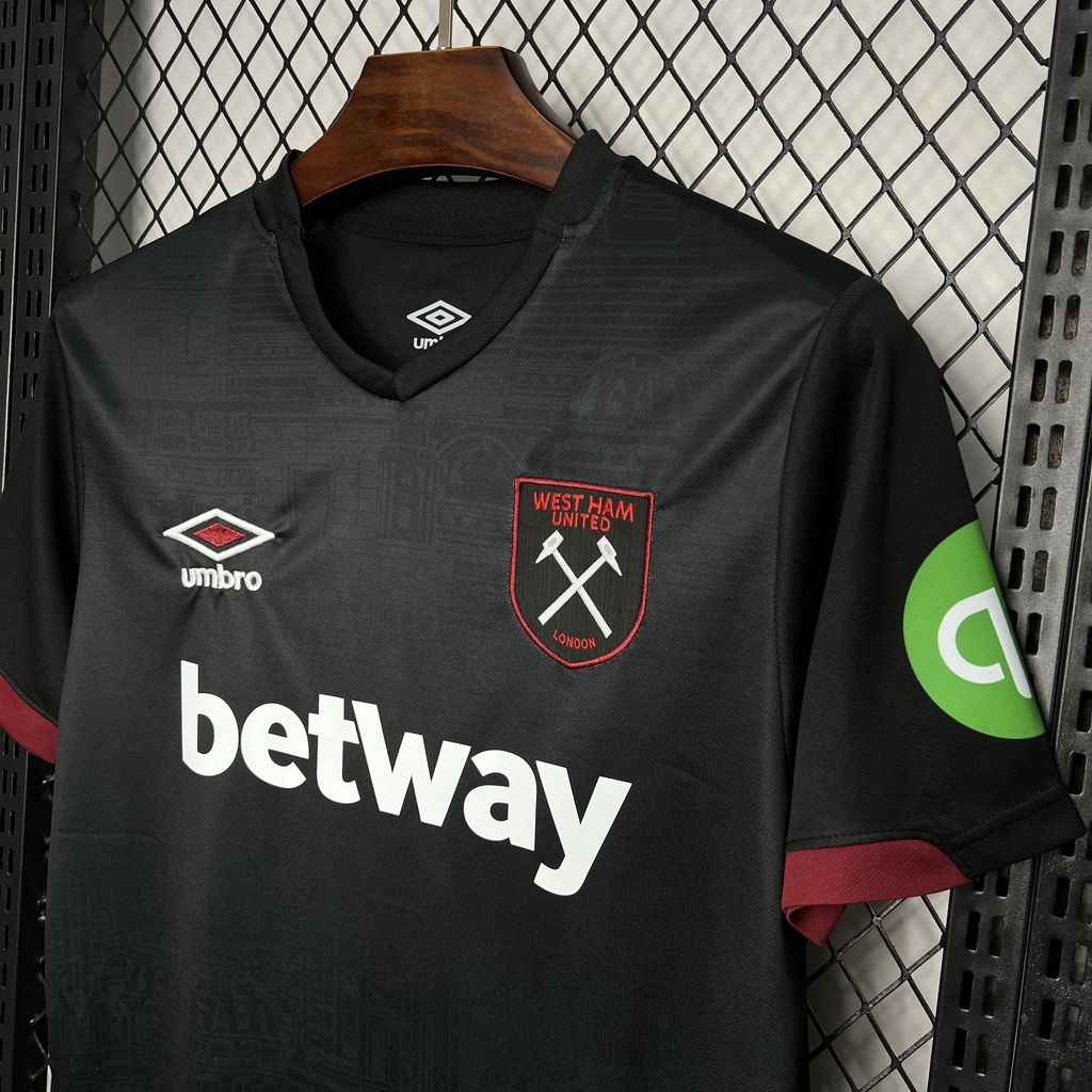 West Ham United 24-25 Away Jersey - Fans Version - SOCCERDEALSHOP