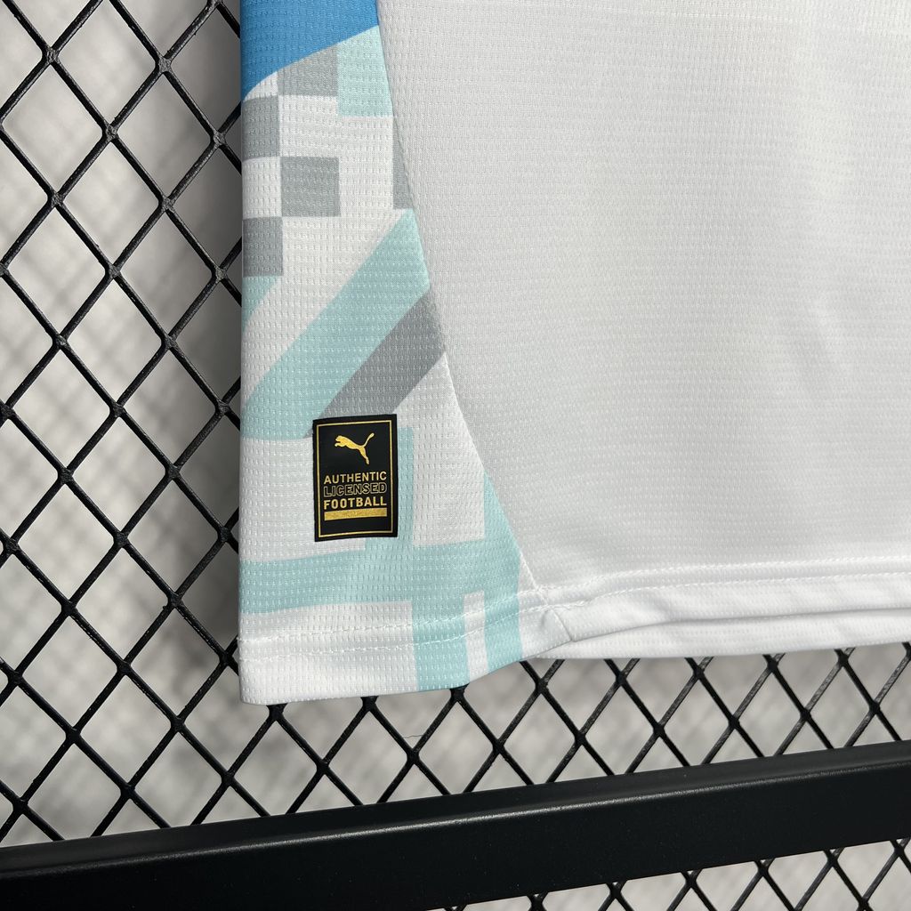 Marseille 24-25 Home Stadium Kids Kit - SOCCERDEALSHOP