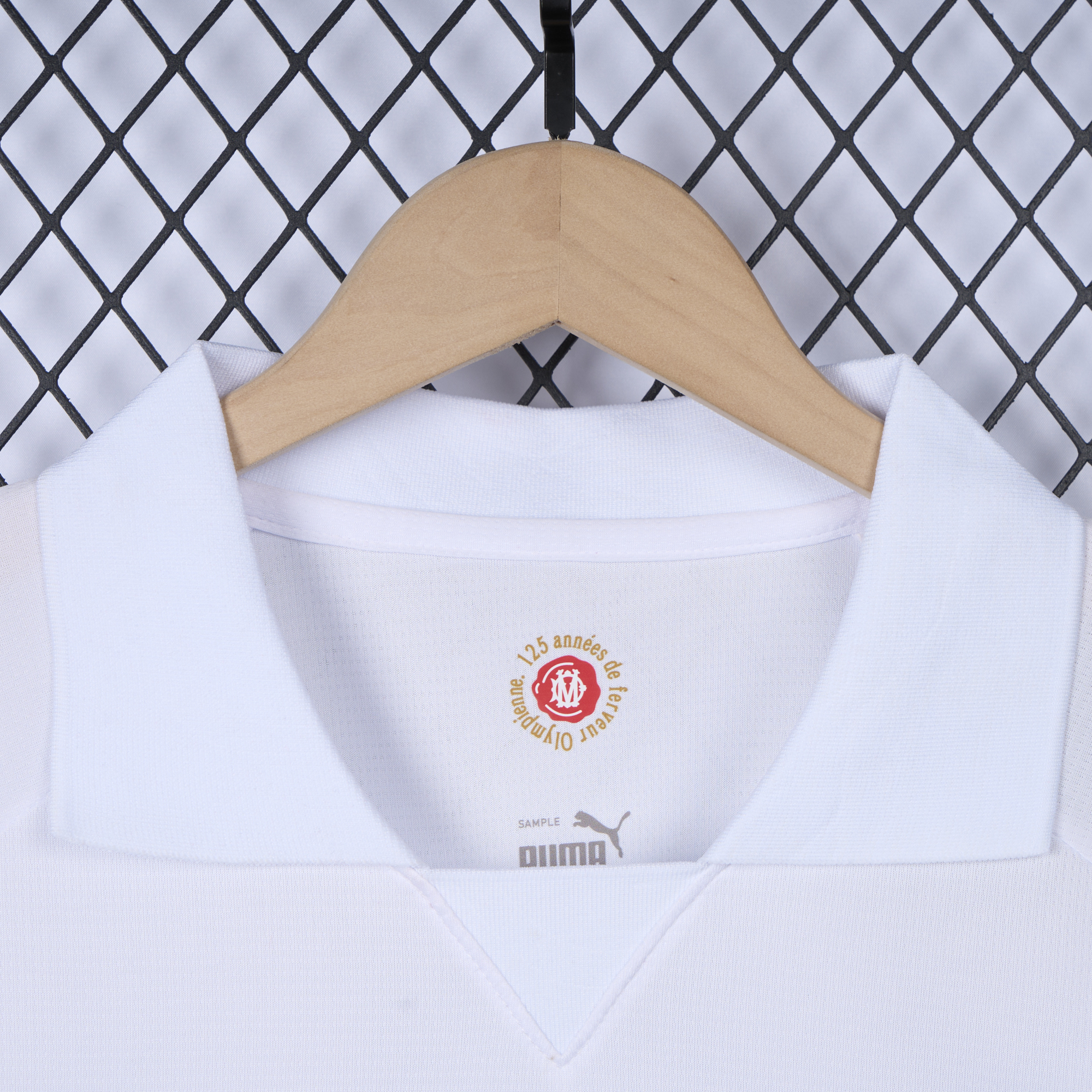 Marseille 24-25 125th Anniversary White Jersey - Fans Version - SOCCERDEALSHOP