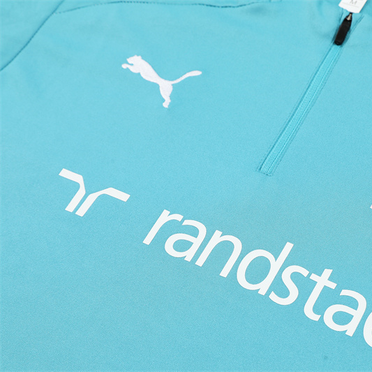 Marseille 24-25 Long Sleeve Training Set - Lake Blue - SOCCERDEALSHOP