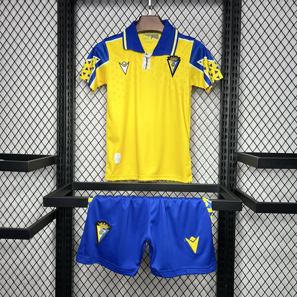Cádiz Cadiz 24-25 Home Stadium Kids Kit - SOCCERDEALSHOP
