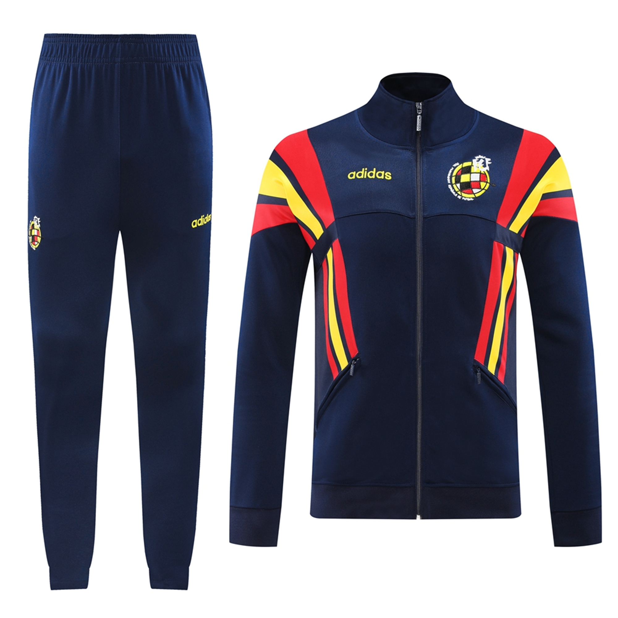 Spain 24-25 Jacket Training Tracksuit - Royal Blue - SOCCERDEALSHOP