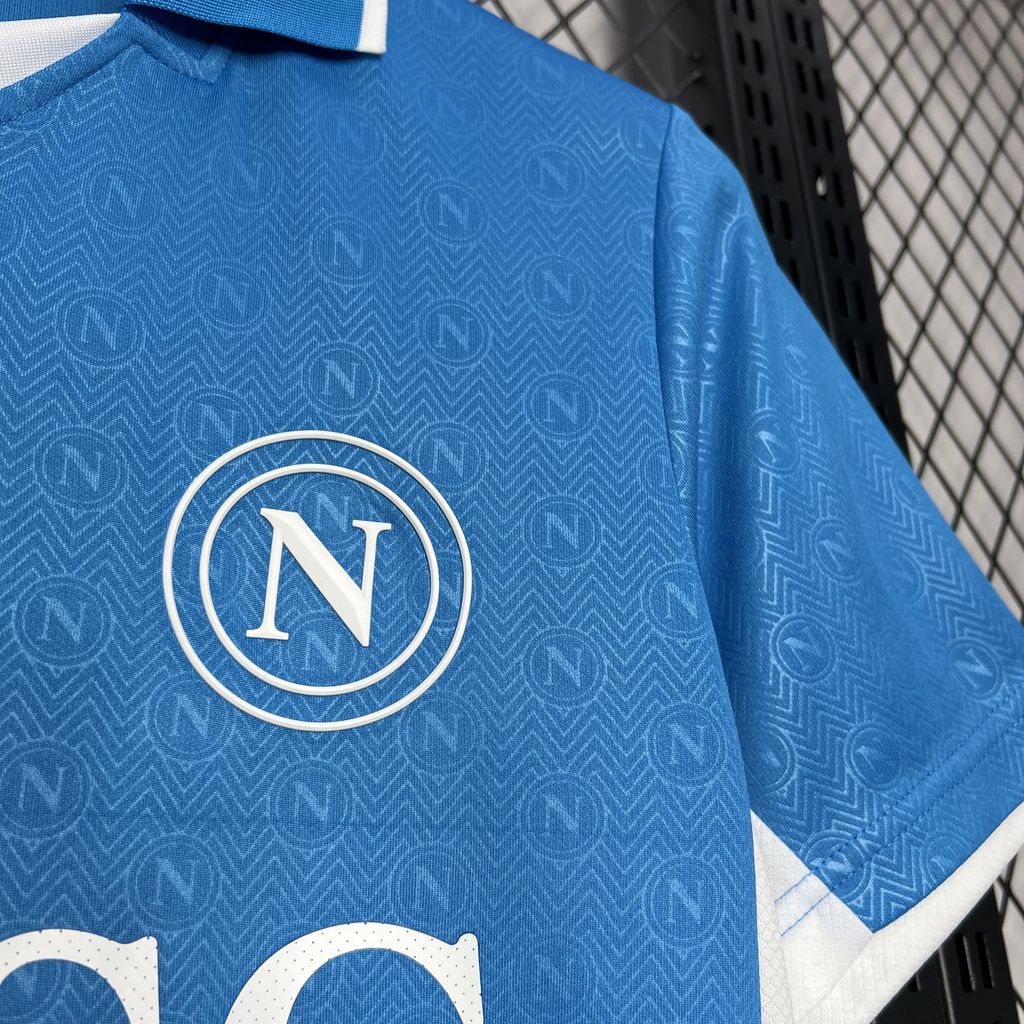 SSC Napoli 24-25 Home Stadium Jersey - Fans Version - SOCCERDEALSHOP